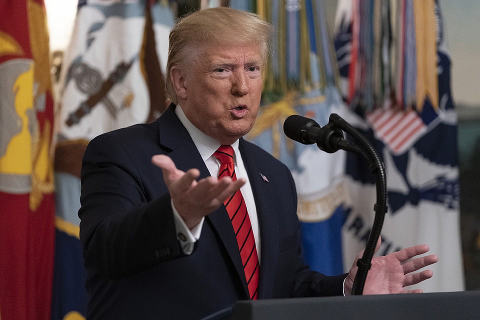 Дональд Трамп сообщил, что после взрыва от террориста «осталось не так много». Фото: REUTERS