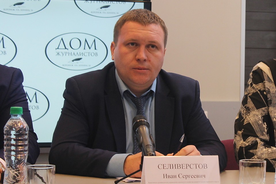 Иван Селиверстов, заместитель руководителя управления дорожного хозяйства администрации Воронежа. Фото: Станислав ШЕВЧЕНКО