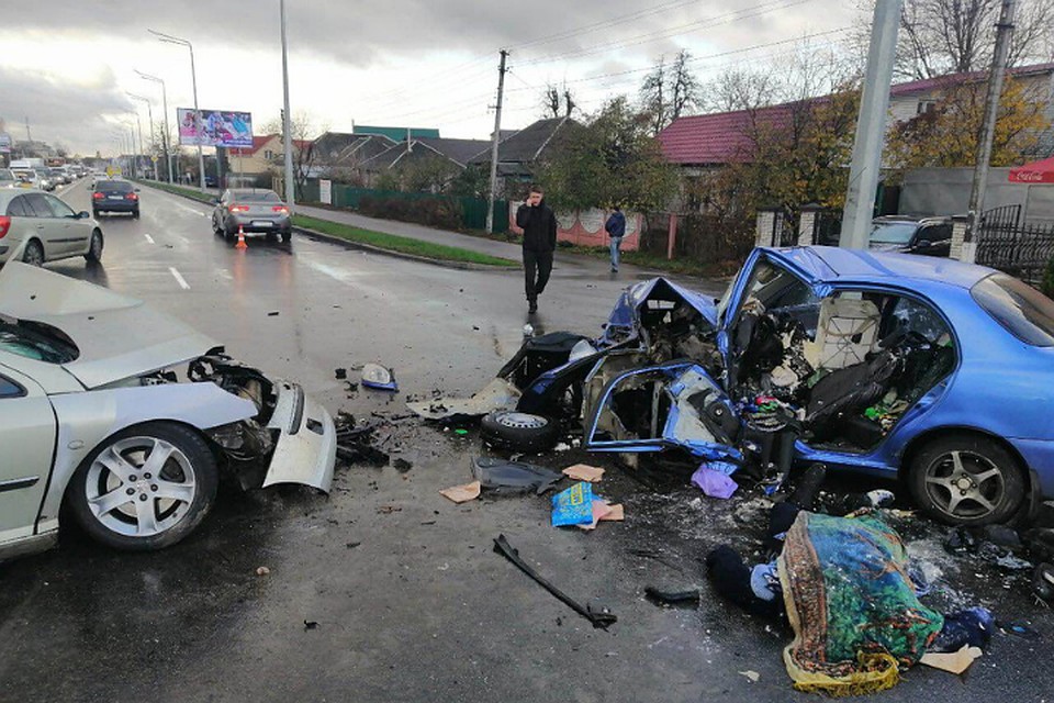 Смертельна ДТП в Броварах 05 11 2019. Фото atbrovarу.