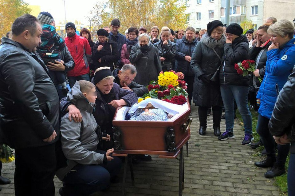 В Пионерском простились с Натальей Птицыной. Фото: Ольга Гончарова