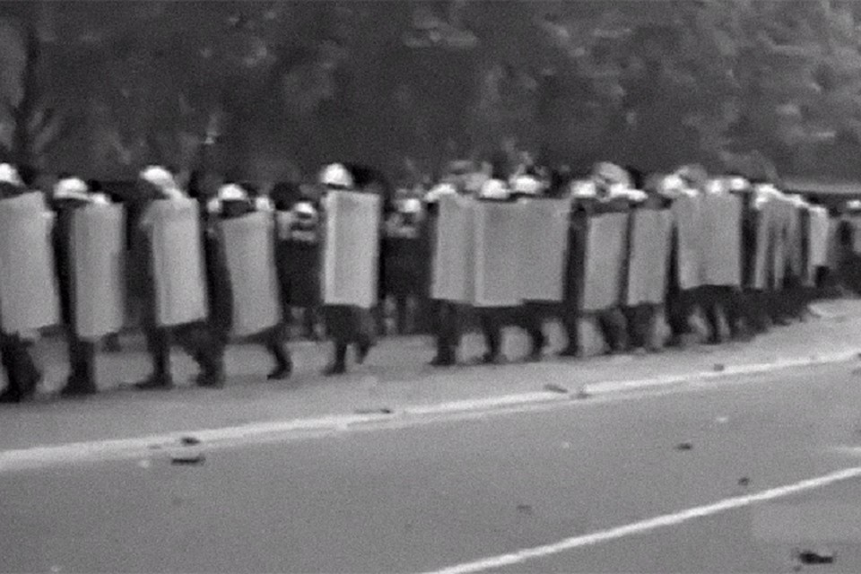 Милиция ничего не могла сделать без приказа (Фото: программа «Механизм действия» на телеканале НТВ-Молдова).