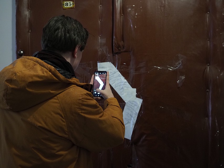 Квартира, в которой Олег Соколов убил 24-летнюю Анастасию Ещенко, сейчас опечатана. Фото: Олег ЗОЛОТО