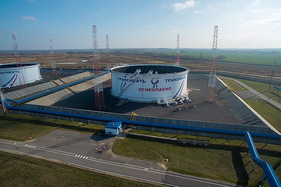 Резервуарный парк станции - один из самых больших в системе «Транснефть». Фото: АО «Транснефть -Дружба».