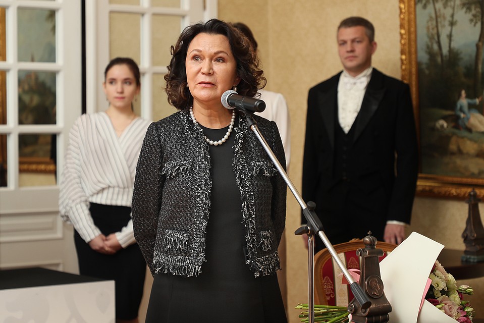 Лауреатом премии им.М.Сперанского стала директор Института законодательства при Правительстве РФ Талия Хабриева Фото: Администрация Владимирской области
