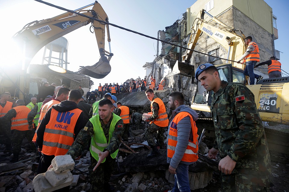 Подземные толчки произошло ночью во вторник, 26 ноября Фото: REUTERS