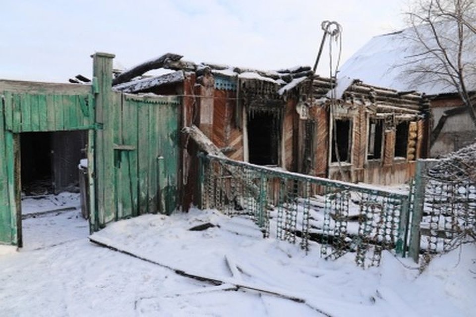 Площадь пожара составила 171 квадратный метр. Фото: ГУ МВД по НСО
