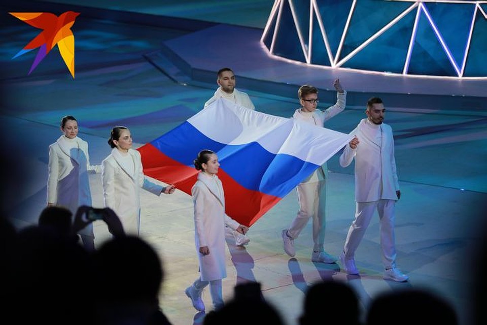 Кадр с Универсиады-2019. Если ВАДА отстранит Россию от участия в международных соревнованиях, то под своим флагом российские спортсмены выйти смогут не скоро. Фото: Мария ЛЕНЦ