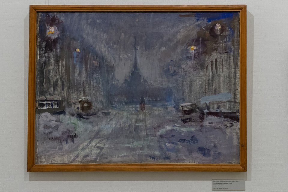 «Ленинград в блокаде. 1944». Василий Калужнин. Фото: Олег ЗОЛОТО