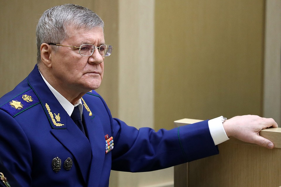 Юрий Чайка возглавлял Генпрокуратуру России с июня 2006 года. Фото Станислав Красильников/ТАСС