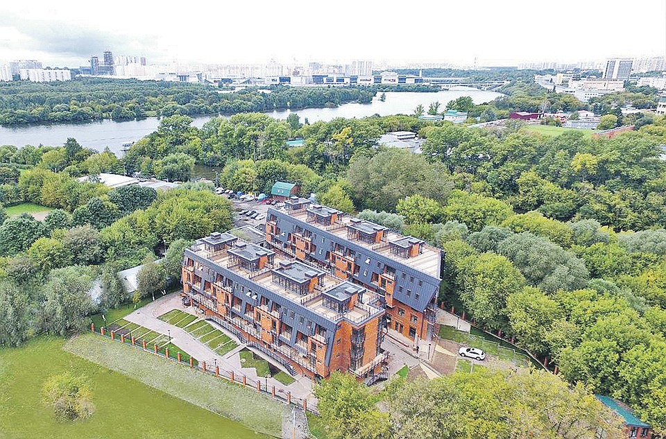 «Лофт Ривер» - райский уголок в парке «Москворецкий»... Фото: loftriver.ru