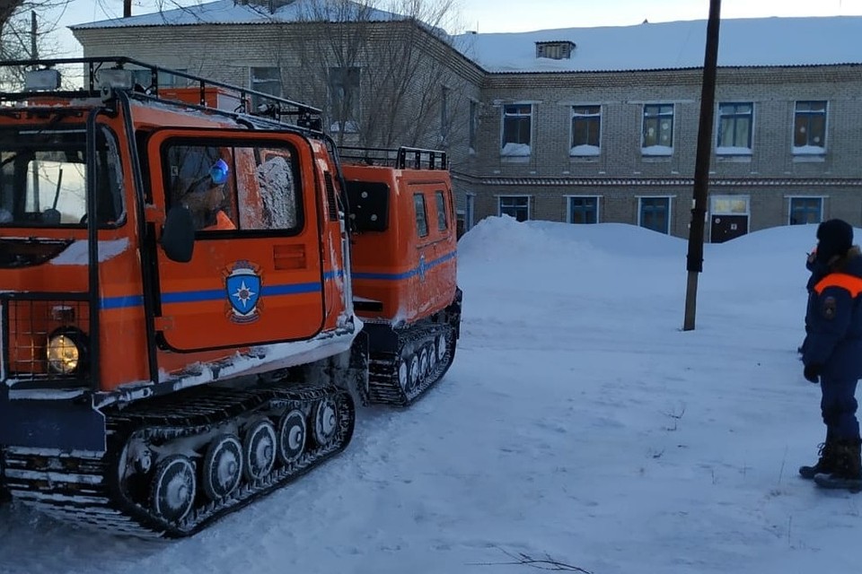 Вездеход Фото: пресс-службы ГУ МЧС по Алтайскому краю
