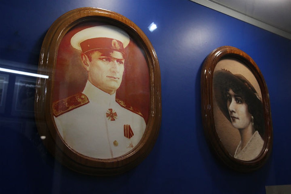 Александр Колчак и Анна Тимирева. Фото в камере А. В. Колчака. Фото: Юлия ПЫХАЛОВА