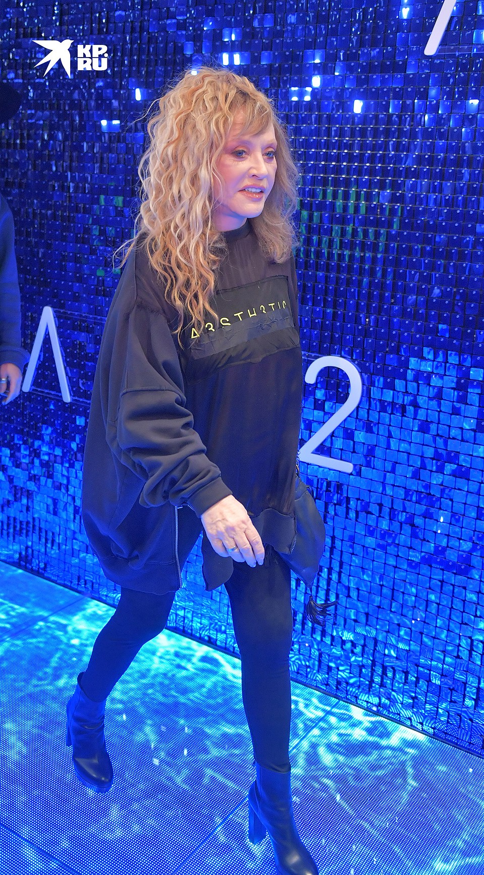 Алла Пугачева на премьере фильма "Лёд 2". Фото: Владимир ВЕЛЕНГУРИН