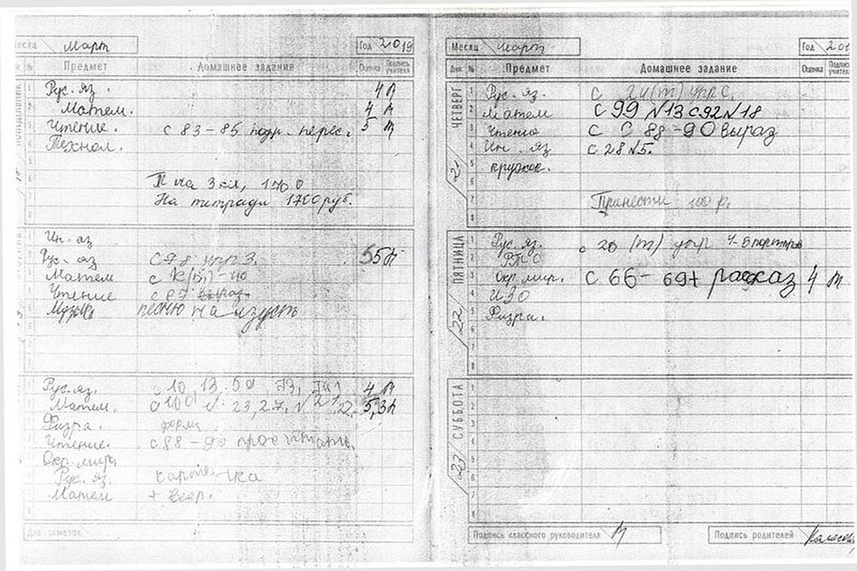Каждый год родители сдавали деньги на форму, тетради и ремонт класса. Фото: предоставлено героем публикации