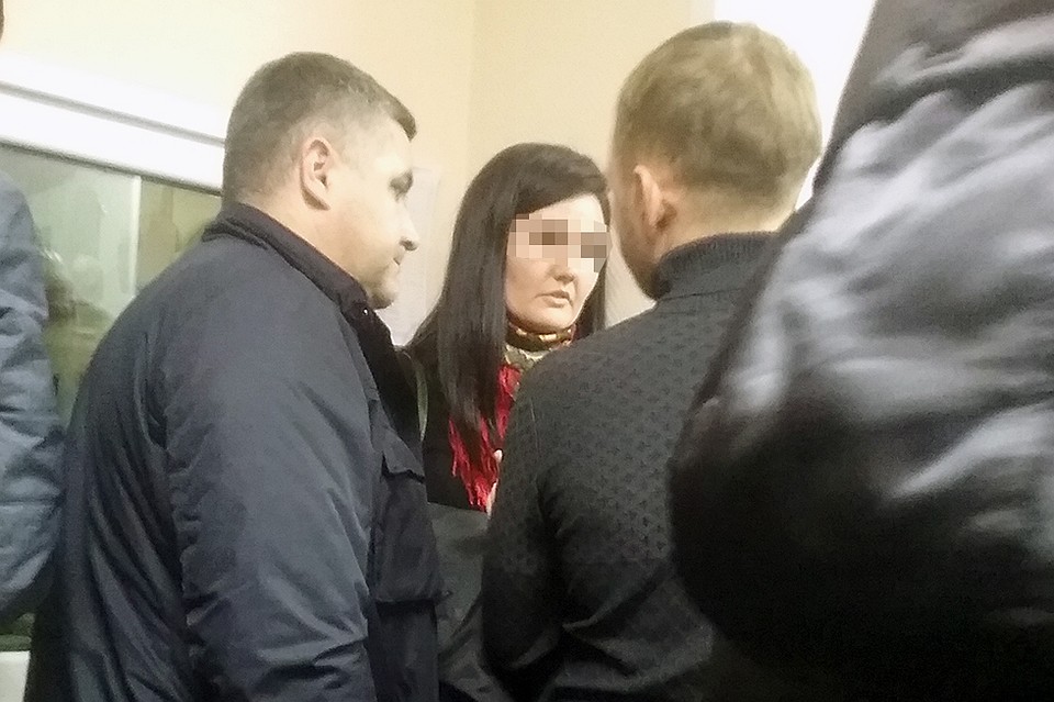 Жена обвиняемого Юлия ничего не знала о романе мужа на стороне Фото: Надежда ИЛЬЧЕНКО