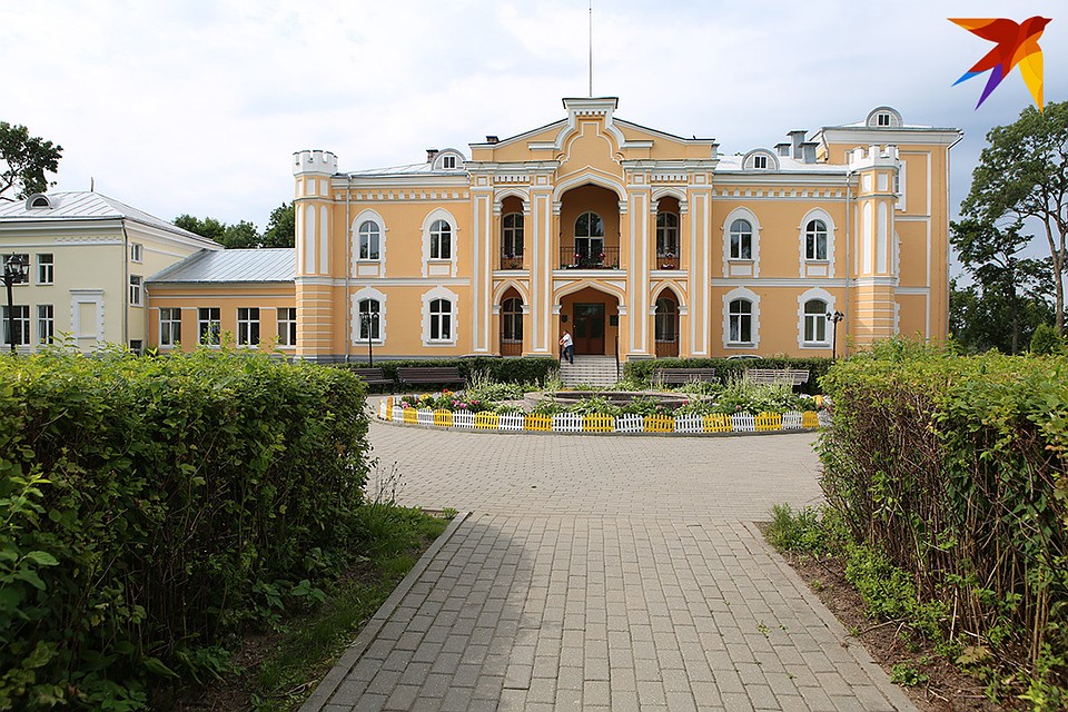 Дворец неоготического стиля с башенками в форме шахматной ладьи. Фото: Дмитрий ЛАСЬКО