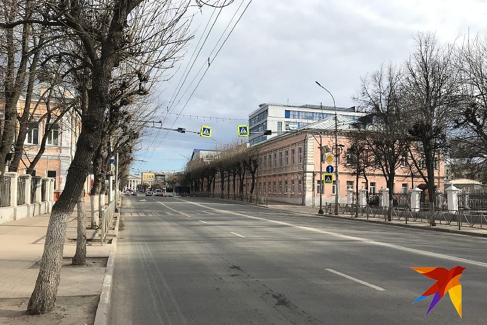 Городские улицы значительно опустели. Фото: Константин МОГИЛИН