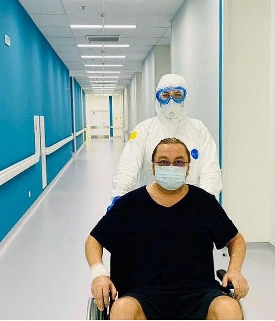 Певец держался в больнице молодцом! Фото: Instagram Игоря Николаева