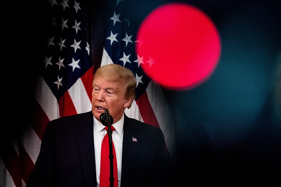 Президент США Дональд Трамп пообещал наказать Китай. Фото: GLOBAL LOOK PRESS