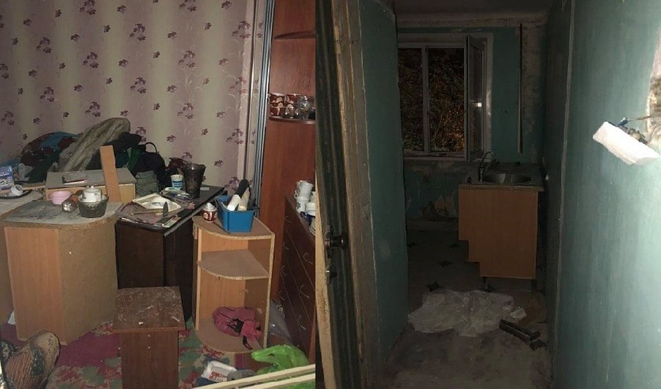 Супруги говорят, что в этой квартире они не живут - приехали, чтобы сделать ремонт. Фото: СК