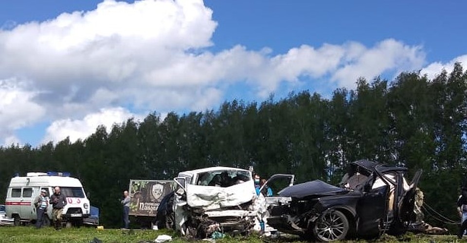 Автомобили по непонятной причине столкнулись лоб в лоб Фото: Пресс-служба УГИБДД по Тамбовской области