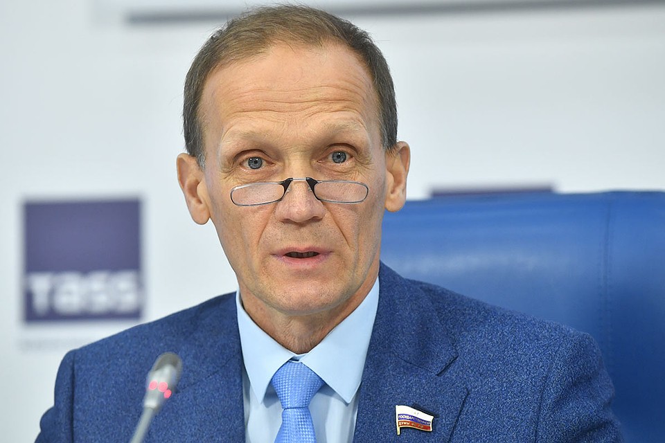 Президент Союза биатлонистов России Владимир Драчев. Фото: Максим Григорьев / ТАСС