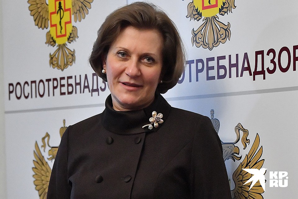 Руководитель Федеральной службы по надзору в сфере защиты прав потребителей и благополучия человека Анна Попова. Фото: Владимир ВЕЛЕНГУРИН