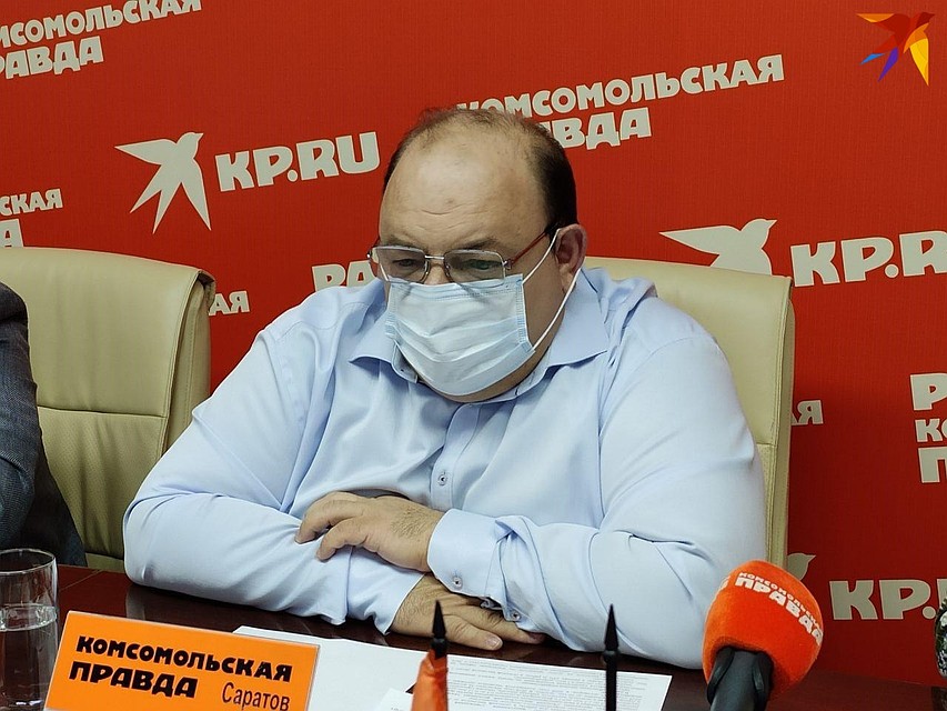 Олег Костин, министр здравоохранения Саратовской области Фото: Александр Уриевский