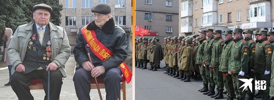 В мае в Ясиноватой для ветерана провели торжественное шествие в рамках акции «Парад для одного ветерана».