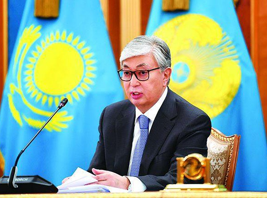 Президент Казахстана отметил, что пандемия Covid-19 ускорила некоторые глобальные тенденции, предсказанные им ещё в 2008 году