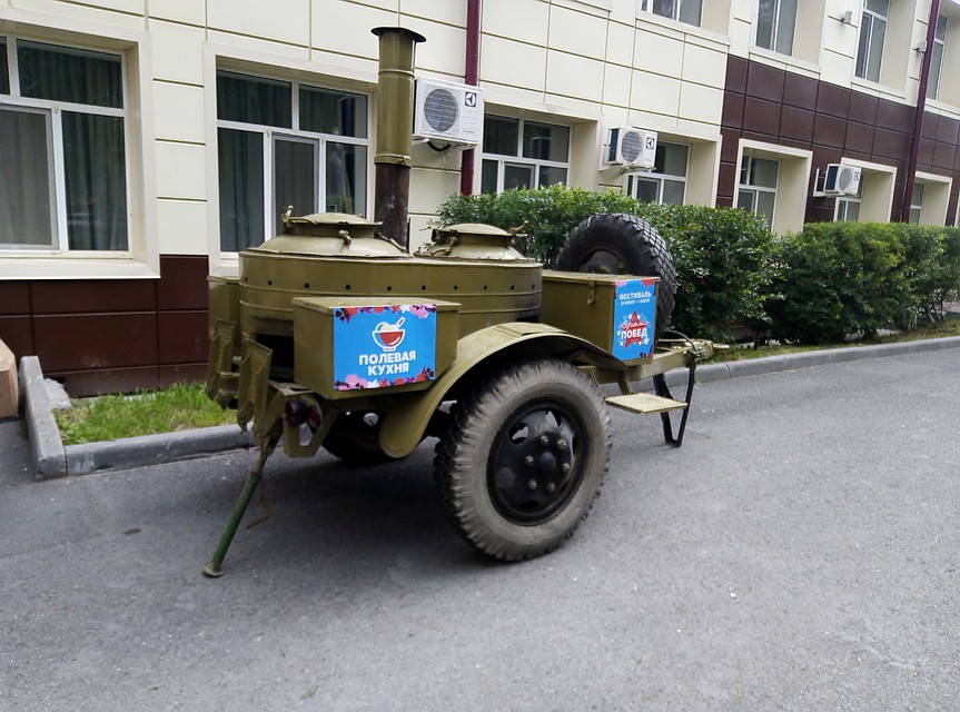 Полевая кухня ждёт всех желающих! Фото: Есен Абилькенов