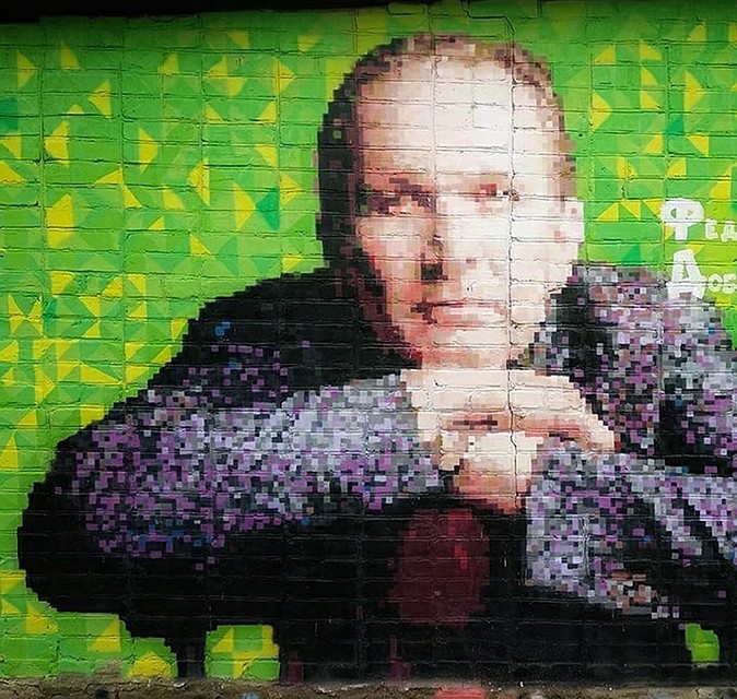 Портрет известного актера театра и кино Федора Добронравова. Фото: instagram.com/antontimchenko.art/