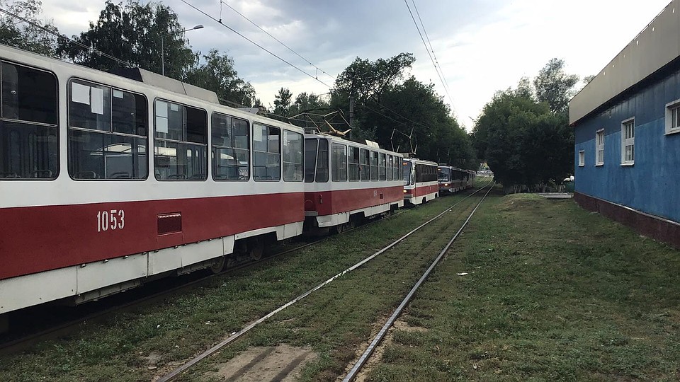 Из-за ЧП движение трамваев встало, но его запустили в 18.39 Фото: Предоставлено "Комсомолке"