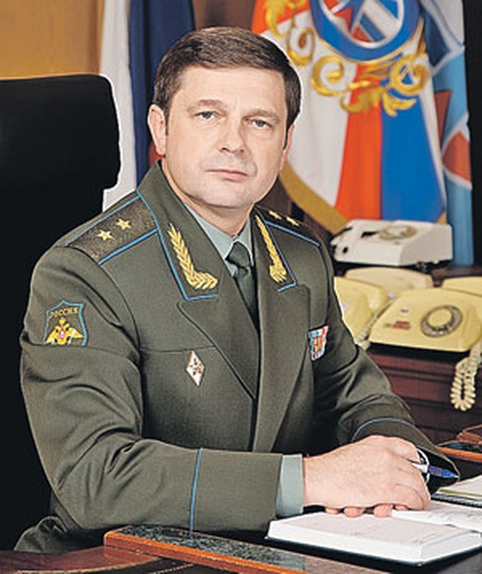 Командующий Войсками воздушно-космической обороны генерал-лейтенант Олег Остапенко.