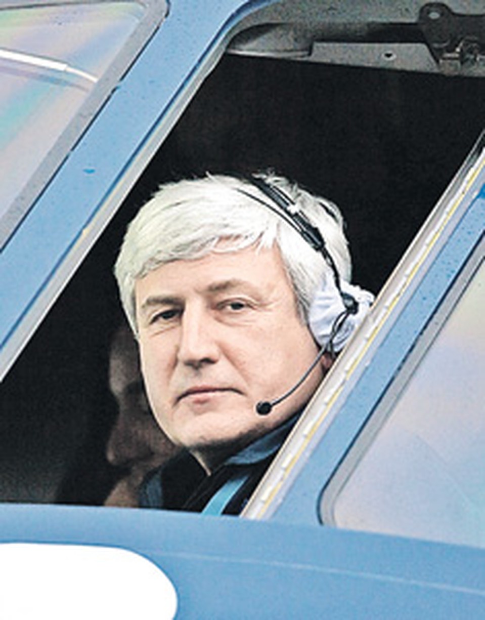 Командир экипажа Александр Яблонцев.