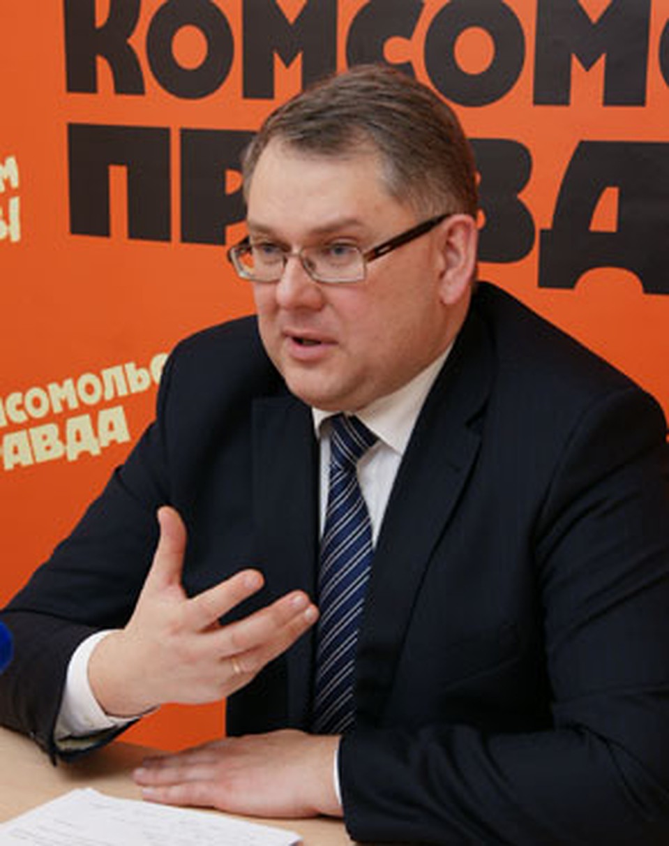 Олег Мосолов, руководитель регионального департамента образования, науки и молодежной политики. Фото: Александр ЗИНЧЕНКО