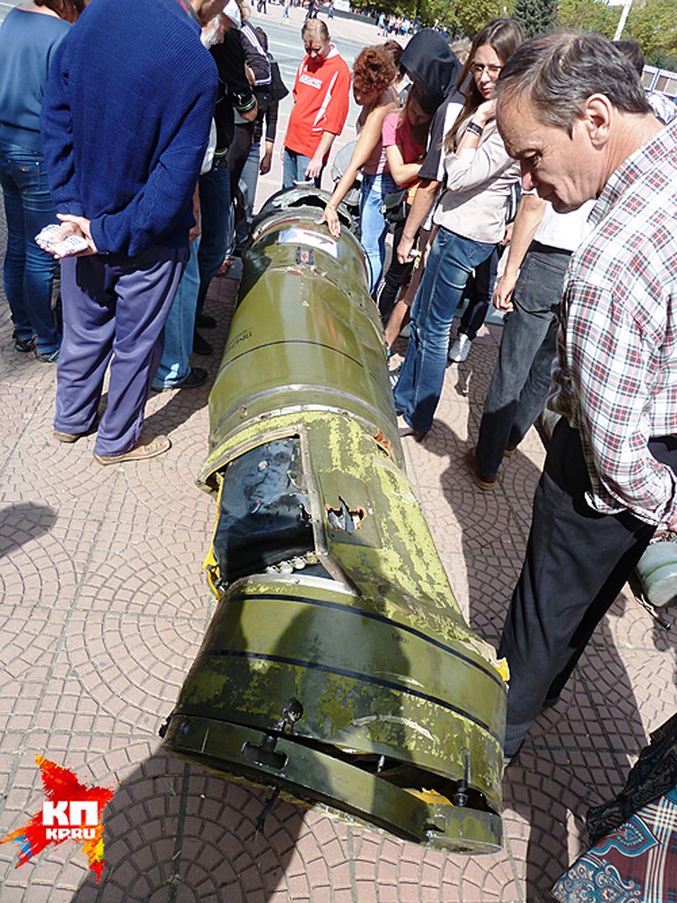 Такая дура прилетела из украины, но не взорвалась Фото: Николай ВАРСЕГОВ