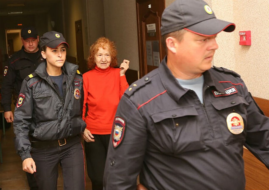 Пенсионерку арестовали на месяц.