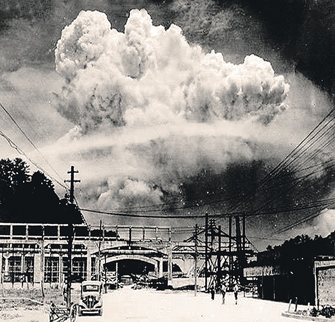 Документальное фото. Ядерный взрыв в Нагасаки 9 августа 1945 года. Фото: GLOBAL LOOK PRESS