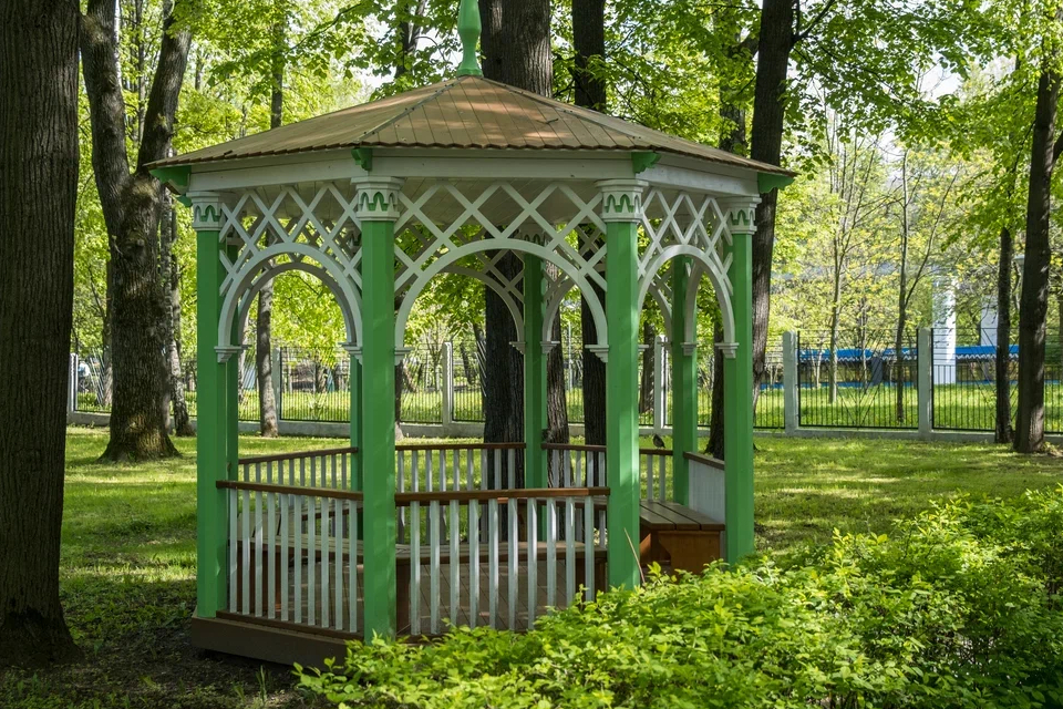 В Москве открыли историческую беседку академика Королева