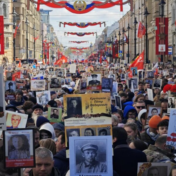 Бессмертный полк в Санкт-Петербурге