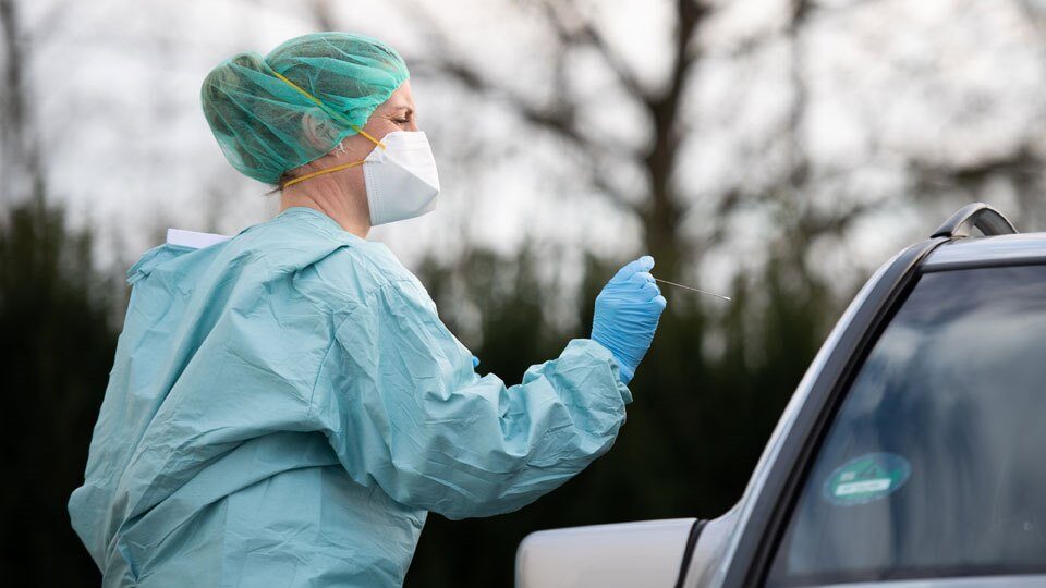 Диагностика коронавируса у людей