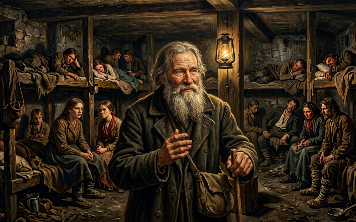Краткое содержание пьесы «На дне» (1)