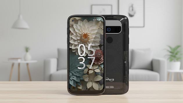 Unihertz Jelly Max. Фото: Ян Ляпин / Нейросеть