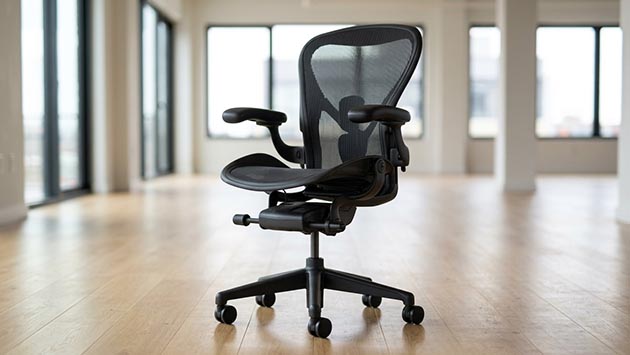 Herman Miller Aeron Remastered. Фото: Татьяна Фадеева / Нейросеть