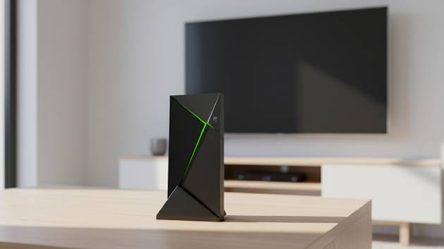 Nvidia Shield TV Pro. Фото: Ян Ляпин / Нейросеть