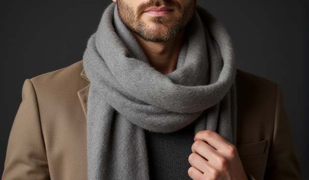 Кашемировый шарф