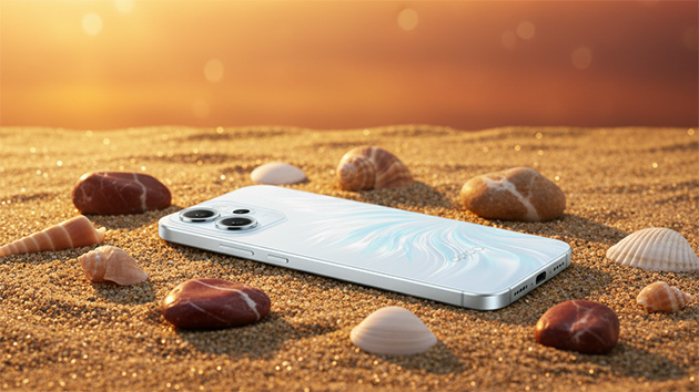 Oppo Reno 14F. Фото: Павел Громов / Нейросеть