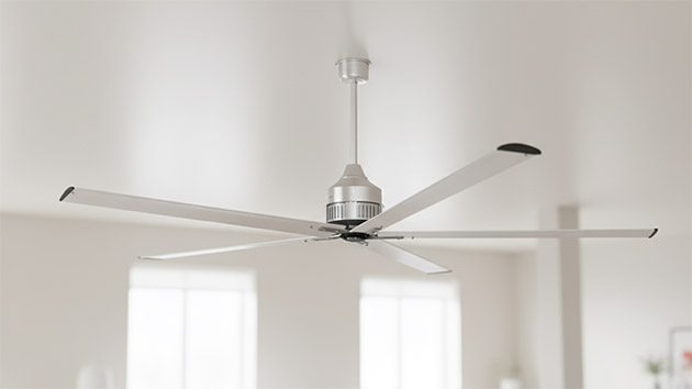 Vortice Nordic HVLS Super Blade. Фото: Татьяна Фадеева / Нейросеть