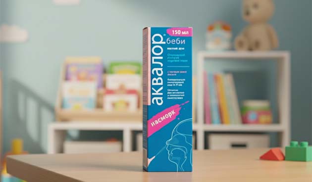 Спрей назальный «Аквалор беби»